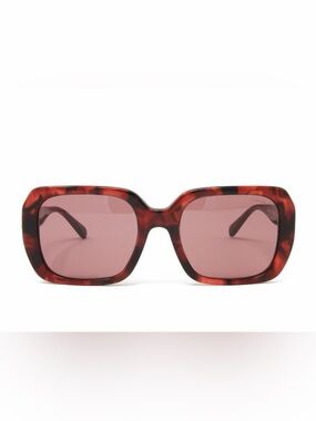 Coach Milky Wine Tortoise Frame Sunglasses